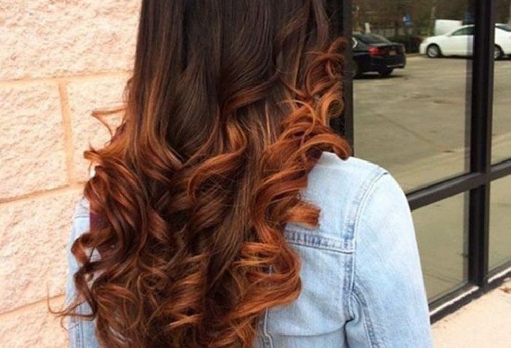 Copper-inspired Hair colours