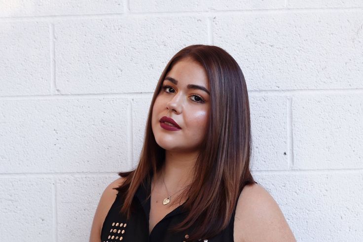 Soft dimensional brunette hair colour service